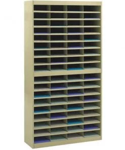 Safco Literature Organizer, 72 Compartments, TS