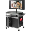 Safco Multimedia Cart, Scoot Flat Panel