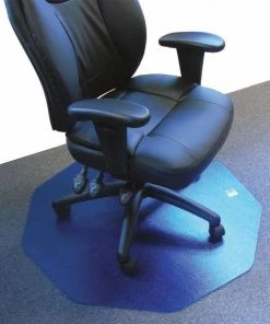 9Mat Ultimat Mat 38"x39", Workstation Shape, Blue, for Carpet