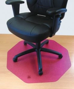 Vitek Ultimat Mat 38"x39", Workstation Shape, Pink, for Hard Floor