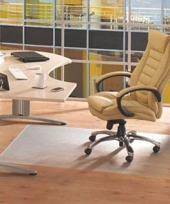 Tv Topper Advantagemat PVC Chair Mat HF 30"x48", Rectangular Shape, Clear, for Hard Floor