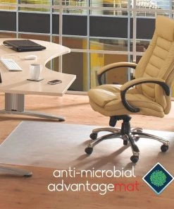 Anti-Microbial Advantagemat AntiMicrob Advmat Rect. HF 45"x53", for Hard Floor
