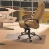 Cleartex Advantagemat Chair Mat 36"x48", Traditional Lip Shape, for Hard Floor/Carpet