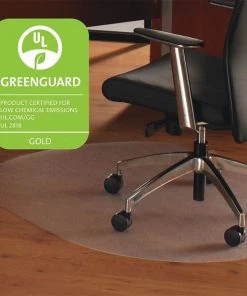 Cleartex Ultimat Cleartex Mat 39"x49", Contoured Shape, for Hard Floor/Carpet