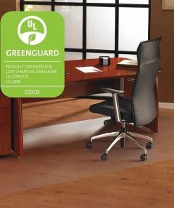 Cleartex Ultimat Xxl Chair Mat 71"x79", Clear