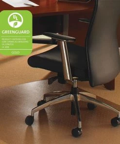 Cleartex Ultimat Xxl Chair Mat 48"x118", Clear