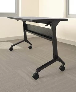 Safco Table Base, 46 7/8" W, 21 1/4" L, 27 7/8" H