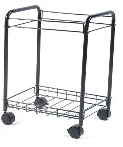 Safco 17-1/2" W Desk Side File Cabinet, Legal/Letter