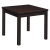 Hon Rectangle Occasional Table, 24" X 20" X 20", Mahogany Top, High-Pressure Laminate