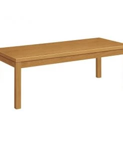 Hon Rectangle Occasional Table, 48" X 20" X 16", Harvest Top, High-Pressure Laminate