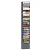 Durham Mfg Pocket Literature Rack, 20 large pockets, gray