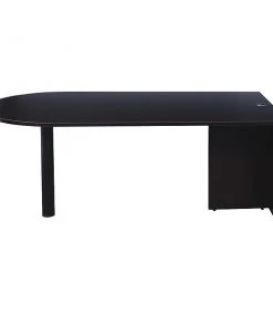 Boss Bullet Desk, Mahogany, 71"x35"