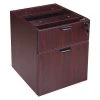 Boss Pedestal, 2 Hanging, 3/4 Box/File, Mahogany