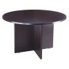 Boss Round Table, 47", Mocha