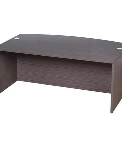 Boss Desk Shell, 71" W, Driftwood Base, Laminate Frame, Laminate Base, Driftwood Frame, Driftwood