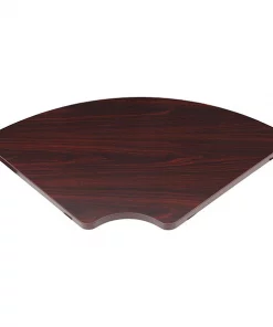Boss Corner Table, Mahogany