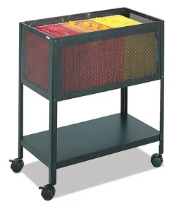 Safco 13-1/2" W Mesh Open Top Tub File, Letter