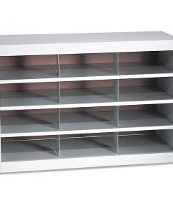 Safco Steel Project Center Organizer, 12 Pocket