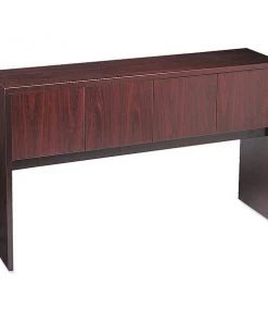 Hon Stack-On Storage Unit, 60w x 14-5/8d x 37-1/8h, Mahogany