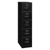 Hon 18-1/4" W 5 Drawer File Cabinet, Black, Legal