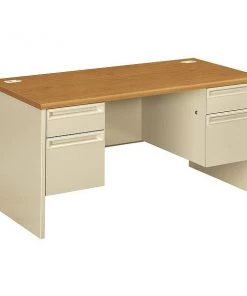 Hon Pedestal Desk, 60" X