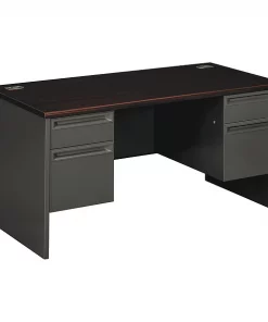 Hon Pedestal Desk, 30" D, 60" W, 29-1/2" H