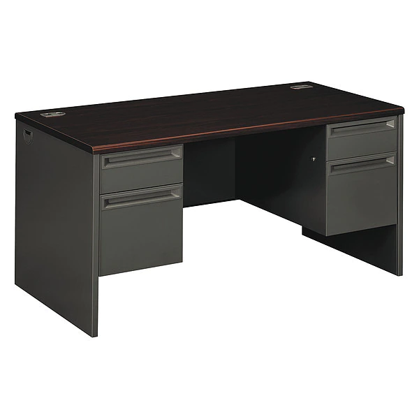 Hon Pedestal Desk, 30" D, 60" W, 29-1/2" H