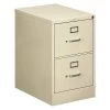 Hon 18-1/4" W 2 Drawer File Cabinet, Putty, Legal