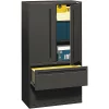 Hon 36" W 5 Drawer File Cabinet, Charcoal, Legal/Letter