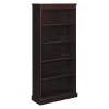 Hon Five-Shelf Bookcase, 35-3/4w x 14-5/16d x 78-1/4h, Mahogany