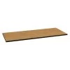 Hon Rectangle Table Top, 72" X 30" X 1.13", Harvest/Black Top, High-Pressure Laminate