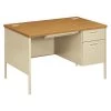 Hon Pedestal Desk, 48" X