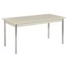 Hon Rectangle Utility Table, 60" X 30" X 29", Light Gray Top, High-Pressure Laminate