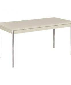 Hon Rectangle Utility Table, 60" X 30" X 29", Light Gray Top, High-Pressure Laminate
