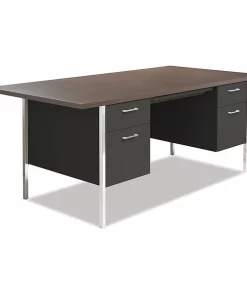 Alera Pedestal Desk, Steel
