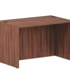 Alera Desk Shell, 47.25" W, 29.63" H, Modern Walnut, Woodgrain Laminate
