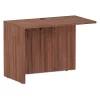 Alera Desk Shell, 42" W, 29.5" H, Modern Walnut, Textured Woodgrain Laminate