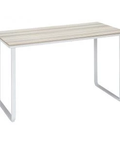 Ofm Computer Desk, Grey Teak