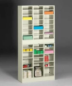 Tennsco Literature Sorter 21 Compartments, 30-5/8"W x 11-1/2"D Sand