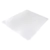 Aleco Chair Mat 46"x60", Rectangular Shape, Clear, for Carpet