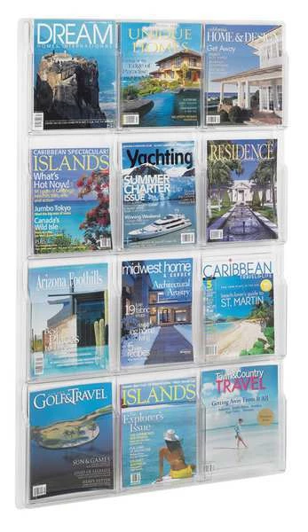 Safco Literature Organizer, 12 Magazine