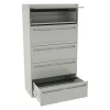 Tennsco 36" W Laterial File Cabinet, Light Gray