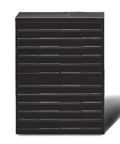 Safco Literature Organizer, 60 Compartments, Blk