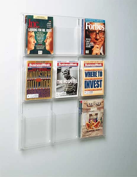 Safco Literature Organizer, 9 Magazine