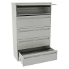 Tennsco 42" W Laterial File Cabinet, Light Gray