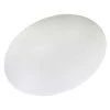 Aleco Designer Chair Mat 48"x60", Oval Shape, Clear, for Carpet