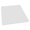 Zoro Select Chair Mat 72"x60", Rectangular Shape, Clear, for Carpet