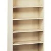 Tennsco 5-Shelf Stationary Bookcase, 66"x34-1/2" Champ/Putty