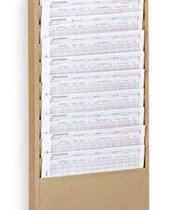 Durham Mfg Literature Rack 10 Compartments, 13-1/4"W x D Tan