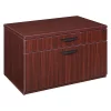 Legacy Low Box Lateral File Cabinet, Mahogany, Letter/Legal
